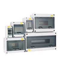 Boîtier de distribution d'énergie combiné avec disjoncteur principal SF IP67 étanche 220V 30A/16A MCB, 6 prises pour intérieur