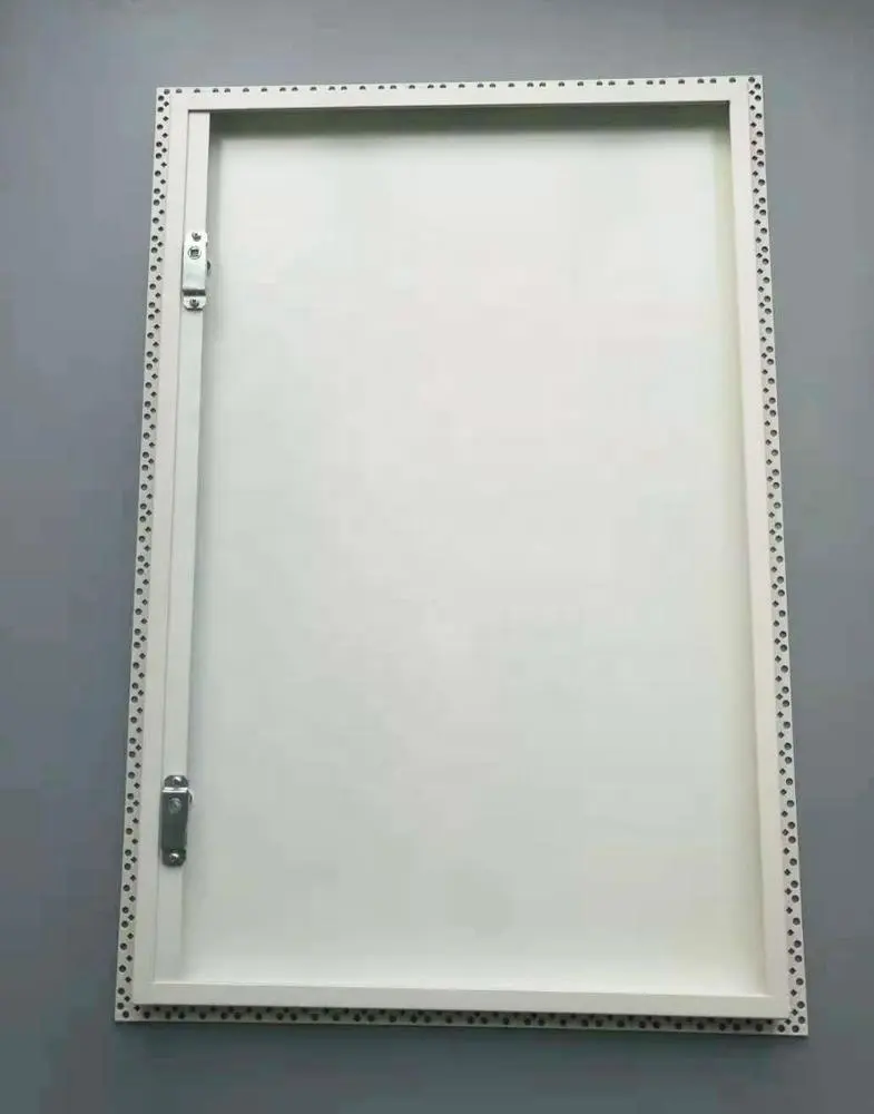 Professional High Insulated Hotel American Fire-Resistant Glass Safety School Galvanized Steel Insulated Access Door