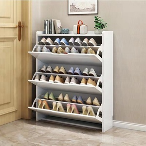 Meuble de rangement pour chaussures en bois, style moderne et simple, pour salon, armoire à chaussures - Product Image 2