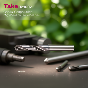 Foret universel en carbure Ttake Ta1002, revêtement Nano TiAlN, forets en carbure 3xD - Product Image 3