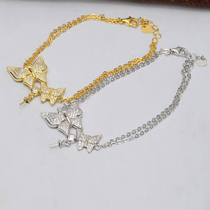 Pulsera Han DIY de Plata S925 con Diseño de Mariposa para Mujer, Pulsera Vacía con Perlas 5-11, Incrustada con 533 Accesorios de Dijes Finos - Product Image 1