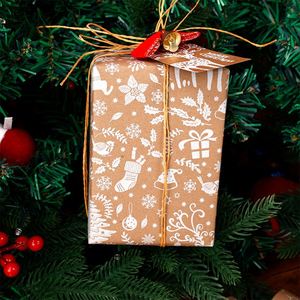 43x300cm Disposable Coated Silicone <b>Roll</b> <b>Christmas</b> Gift <b>Wrapping</b> <b>Paper</b> - Product Image 4