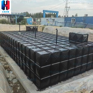Réservoir d'<span class=keywords><strong>eau</strong></span> souterrain en acier inoxydable HuiHeng avec pompe 1000L/heure Garantie 1 an Soudé et boulonné - Product Image 2