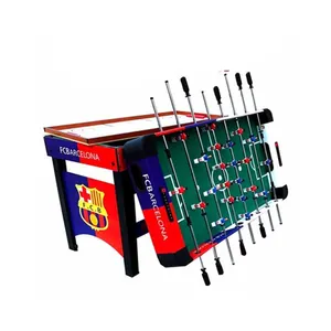 Machine de jeu de table de football en bois interactif à deux joueurs, machine de mini match de football m