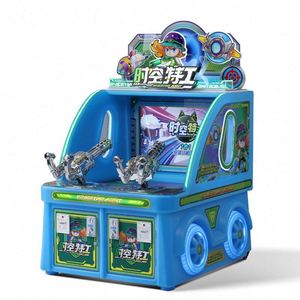 Máquina de Juego de Disparos de Agua Doble para Niños, Máquina de Carreras Doble con Dos Pistolas - Product Image 1
