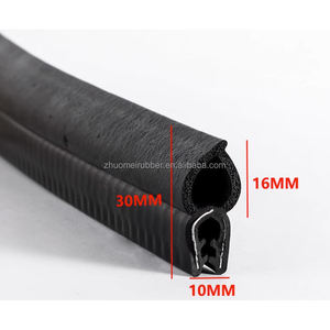 30*10 मिमी रबर पिंच बड़े फफोले, रबर दरवाजा सील, टूलबॉक्स कार वैन बूट सील - Product Image 6