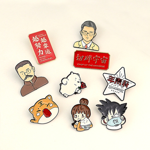 Broches de Metal Plateados Ecológicos Personalizados, Insignias de Esmalte, Recuerdos Coleccionables, Broches de Viaje Personalizados, Artículos Promocionales - Product Image 3