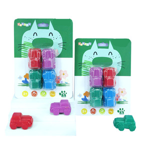 ホット販売色プラスチック異なる形のクレヨン無毒キッズクレヨン環境にやさしいかわいい卵クレヨンセット - Product Image 6