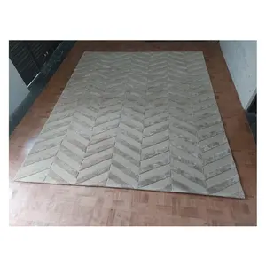 Alfombras y alfombras de seda y lana hechas a mano de diseñador para oficinas de piso de sala de estar