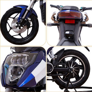 Moto tout-terrain en 12 4 pièces rouge pour adultes 1.5 Big Devil moto électrique de sport scooter <span class=keywords><strong>avec</strong></span> 2 gros pneus vente en gros - Product Image 4