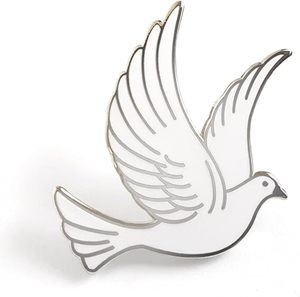 Grepas Quà Tặng tùy chỉnh Hòa Bình Pigeon ve áo pins - Product Image 4