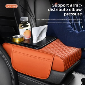 Boîte de rangement surélevée pour accoudoir de voiture, compatible avec divers modèles, modèle 816 <span class=keywords><strong>OLIVER</strong></span>, ajustement direct, supporte la livraison directe - Product Image 4