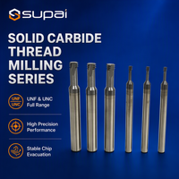 Fraiseurs à filetage en carbure monobloc SUPAL - Outils de filetage haute précision UNF & UNC pour l'usinage de l'acier trempé CNC ODM OEM
