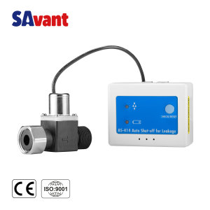 Vanne d'arrêt automatique Savant AS-414BM pour fuite d'eau, vanne de détection de fuite d'eau 1/2" BSP - Product Image 1