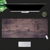 Tapis de clavier en marbre noir LW 2026, tapis de souris de bureau durable, tapis de souris de jeu en caoutchouc de grande taille pour ordinateur