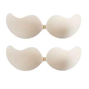 빨 끈이없는 빠른 건조 통기성 브래지어 직물 편안한 등이없는 보이지 않는 건강한 누드 패션 무선 원활한 브래지어 - Product Image 4