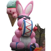 Easter giant inflatable bunnies advertising rabbits events animal cn shn balloon for