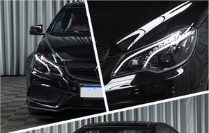 Conjunto de Faros Delanteros LED para <span class=keywords><strong>Mercedes</strong></span> Benz Clase E Coupé W207 E200 E260 E300, Modificación de Faros Antiguos a Nuevos, 2009-2016 - Product Image 4
