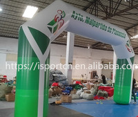 Arche gonflable personnalisée pour événements extérieurs, ligne d'arrivée, départ de course, entrée, Arco Inflable