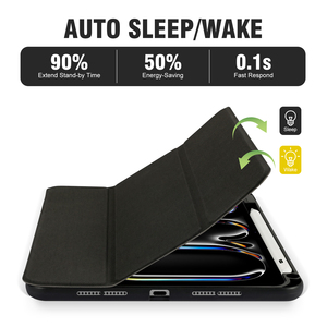 2025สินค้าใหม่มาแรงเคสอัจฉริยะทำจากหนัง PU มีขาตั้งระบบแม่เหล็ก2024ขนาด13นิ้วสำหรับ <span class=keywords><strong>iPad</strong></span> <span class=keywords><strong>Pro</strong></span> 11 - Product Image 2
