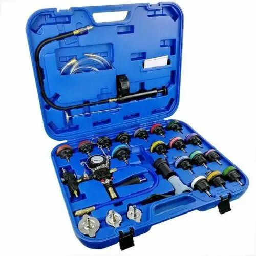 VT01064C High Quality Universal Master Car Radiator Pressure Tester   Vacuum Type Cooling System Refill Kit