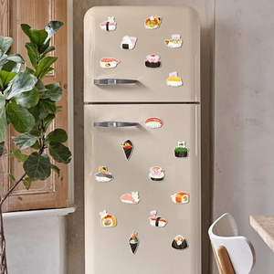 Waterproof Surface Color Printing Cute <b>Pattern</b> Fridge Magnet Decorative Sticker <b>Paper</b> Fridge Magnet for Bulk Supply - Product Image 2