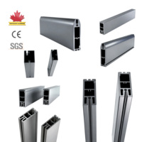 Profils en aluminium pour l'architecture de protection solaire, profils en aluminium pour la protection solaire, protection solaire verticale, persiennes en aluminium