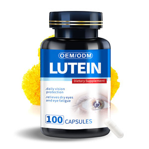 Luteina capsule zeaxantina naturale antiossidante Carotene selvatico coltivato in polvere per la salute degli occhi e visivo - Product Image 2