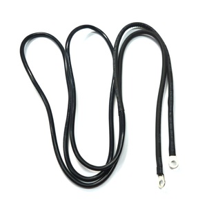 Câble de déconnexion de batterie 10AWG, terminal annulaire en cuivre étamé pour <span class=keywords><strong>marine</strong></span> et VR, assemblage de câbles d'alimentation VW-1 noir, personnalisé OEM - Product Image 3