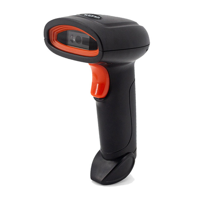 Kefar H4 Factory Price Handheld 2.4G Wireless BT QR 2D Barcode Scanner Support PDF417 Data Matrix Automatic Sensing Scanning