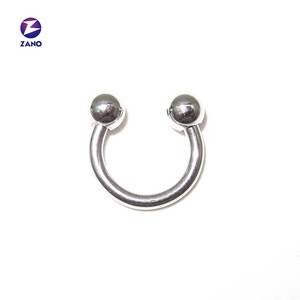 Herradura Circular Septum Nariz Anillo Acero inoxidable Pezón Aros Nariz Septum Ceja Oreja Piercing Joyería para el cuerpo - Product Image 6