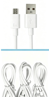 Cable USB-A a Micro USB de 1m, 1.5m, 2m, de PVC Blanco con Conductor de Cobre Puro, para Teléfonos Vivo Antiguos, Venta al Por Mayor de Fábrica en Shenzhen