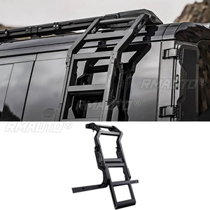 บันไดปีนหลังคา บันไดขยายสำหรับวางสัมภาระบนหลังคา สำหรับ Land Rover Defender 90 110 ปี 2020-2025 ชุดแต่งตัวถัง - Product Image 1