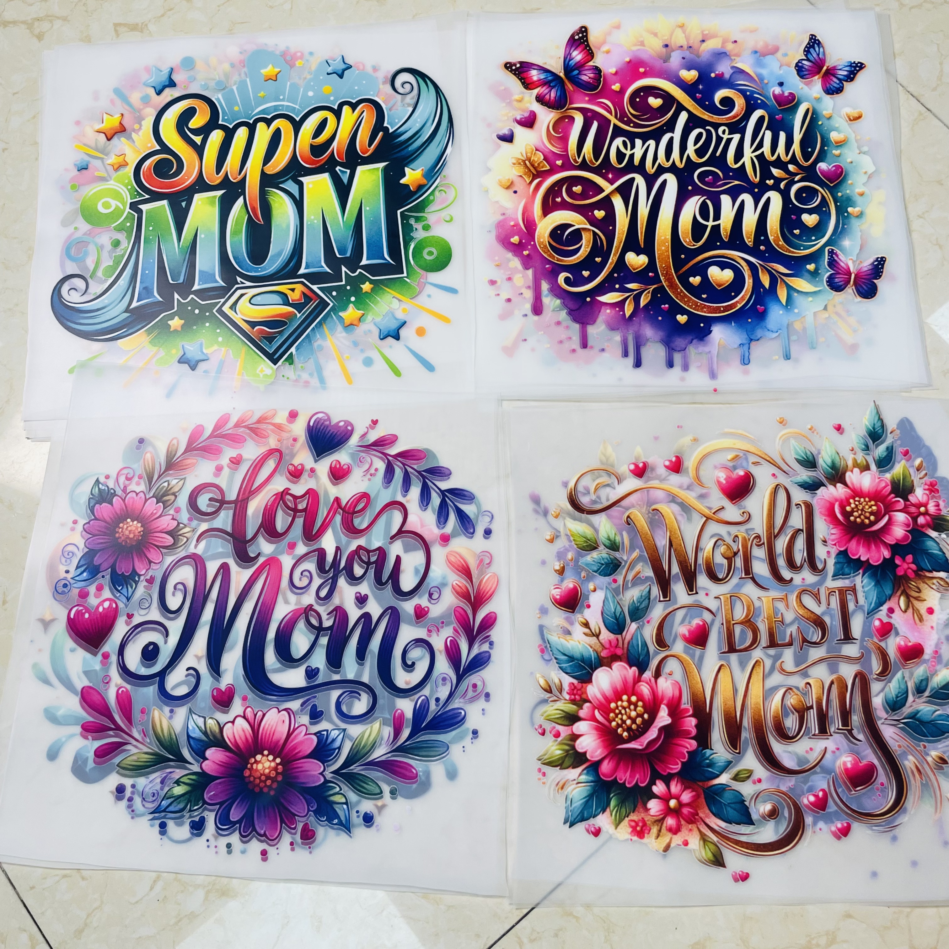 Ready-to-Iron PET Heat Transfer Iron-On Transfers for Garments Clothing Accessories-Washable & Strong Elasticity