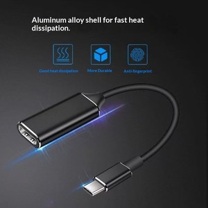 อะแดปเตอร์ Type-C เป็น <span class=keywords><strong>HDMI</strong></span> <span class=keywords><strong>สาย</strong></span> USB C เป็น HDTV 4K 60Hz สำหรับเชื่อมต่อหน้าจอโทรศัพท์ แล็ปท็อป Macbook แท็บเล็ตเข้ากับทีวีหรือจอภาพ - Product Image 5