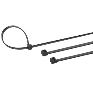 Black Adjustable High-quality Nylon Cable Ties