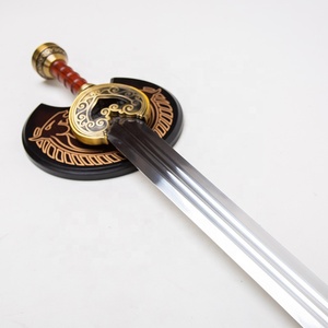 Le <span class=keywords><strong>Seigneur</strong></span> <span class=keywords><strong>des</strong></span> <span class=keywords><strong>Anneaux</strong></span> à collectionner roi Theoden Cosplay arme Herugrim épée <span class=keywords><strong>réplique</strong></span> - Product Image 6