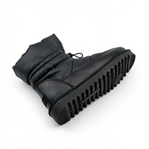 Venta Directa de Fábrica OEM/ODM, <span class=keywords><strong>Botas</strong></span> de Nieve al por Mayor <span class=keywords><strong>para</strong></span> <span class=keywords><strong>Mujer</strong></span>, <span class=keywords><strong>Botas</strong></span> de Invierno Cálidas de Tela y Cuero <span class=keywords><strong>para</strong></span> <span class=keywords><strong>Mujer</strong></span>, Logotipo Personalizado - Product Image 4