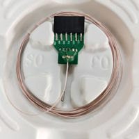 Módulo de Cámara Endoscópica OCHTA10 CMOS 0.65x0.65x1.198mm, Paquete Ultracompacto, Tubo de Acero de 5mm, Cable Personalizado de 2500mm