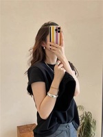 Bracelet large en cuivre plaqué or pour femme, design de niche, style INS, élégant et tendance