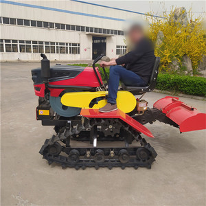 25HP Track Crawler <b>Rotary</b> Tiller – Powerful Agricultural <b>Machine</b> for Paddy Fields - Product Image 3