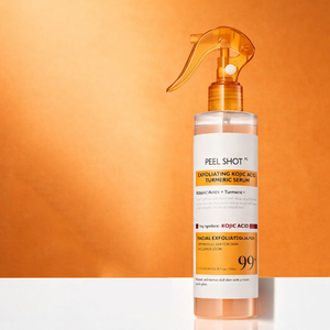 Spray Exfoliante Corporal de Cúrcuma de Marca Privada con Ácido Kójico y Niacinamida, Líquido Transparente para Eliminar Piel Muerta, Textura Suave y Limpieza Profunda - Product Image 4