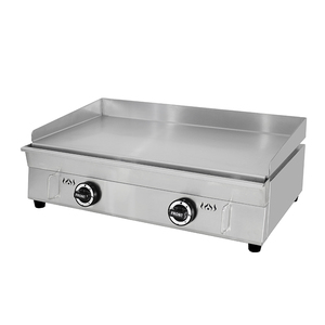 Grille à hamburgers plate en acier inoxydable pour équipement de restaurant - Product Image 3