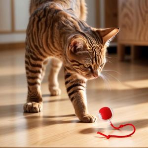 Hot Sale New Design Interactive <b>Smart</b> <b>Ball</b> With Tail Accessories Rolling on Carpet Fast Indestructable Rolling <b>Smart</b> Cat Toys - Product Image 2