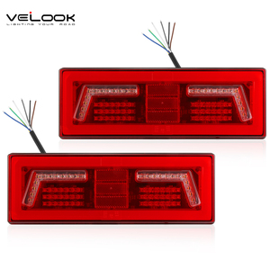 Feux arrière LED pour camion 12V 24V, homologués ECE, feux arrière LED pour camion, <span class=keywords><strong>remorque</strong></span>, fourgon, camion multifonctionnel - Product Image 1