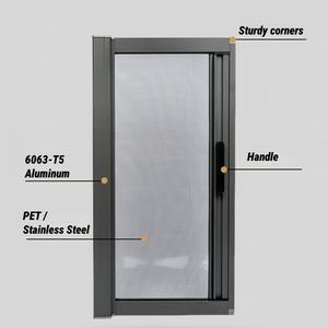 Porte moustiquaire rétractable magnétique à fermeture automatique moderne pour la prévention des moustiques dans les climats tropicaux - Product Image 6
