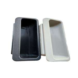 Perillas de puerta empotradas al ras, armario de <span class=keywords><strong>cocina</strong></span>, puerta de armario, cajón, manijas ocultas, tiradores empotrados deslizantes <span class=keywords><strong>para</strong></span> armario - Product Image 5