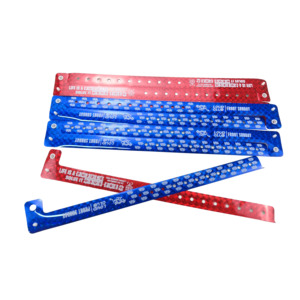 Dark Night Aurora Laser Reflective Festival de música a gran escala Carnival Safety Identification Wristband Ticket - Product Image 1