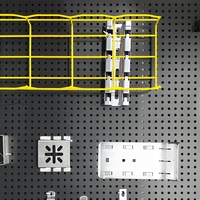 Bac à câbles à assemblage rapide, galvanisé à chaud, design à bords lisses pour plafonds suspendus, travaux d'amélioration électrique commerciale