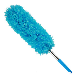 Plumero de Microfibra con Mango de Acero Inoxidable y Gancho de Plástico Extensible <span class=keywords><strong>para</strong></span> Limpieza del Hogar - Product Image 3